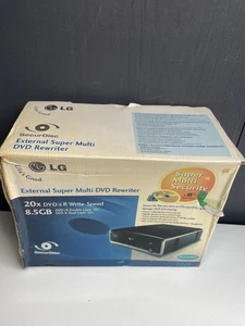 LG GE20 External Super Multi DVD Rewriter USB 20x Speed Boxed - Photo 1/11