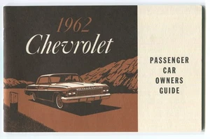 1962 Chevrolet owner operator manual reprint - Bild 1 von 1