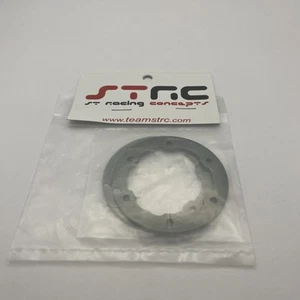 STRC Gray Aluminum Ltwt Beadlock Rings Pro-Line Slash Traxxas Slayer STP6236GM - Picture 1 of 3