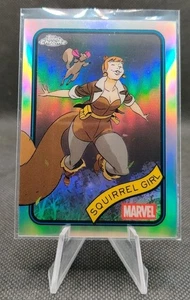 2025 Topps Chrome Marvel Refractor #44 SQUIRREL GIRL Trading Card  - Picture 1 of 2