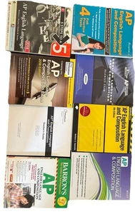 8 Books To Prep For English language And Composition AP Exams Including Real - Picture 1 of 6