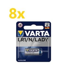 8x Varta Professional Electronics 4001 Lady batteria blister da 1 - Foto 1 di 1