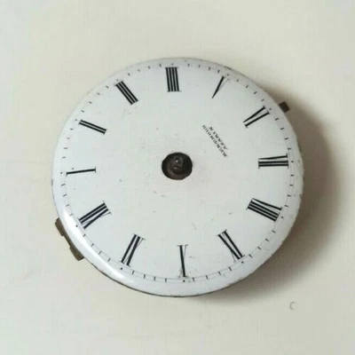 ANTIQUE BERTHOUD A PARIS POCKET WATCH FUSEE MOVEMENT GOOD DIAL FOR PARTS - Immagine 1 di 4