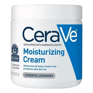 ✨CeraVe Crema Idratante 19oz, Lozione Idratante Viso e Corpo, Non Comedogenica - Foto 1 di 2