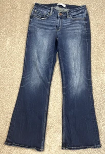 BKE Stella Jeans Damen 30x28 Blau Dark Wash Low Rise Slim Fit Boot Cut - Bild 1 von 12