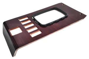 Mercedes-Benz W107 (R107) - Center Console Wood Panel, Zebrano, NEW - Picture 1 of 5