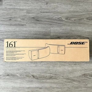 (SIGILLATO IN FABBRICA) Bose 161 Speaker System (coppia) Altoparlanti da scaffale NERI - Nuovi - Foto 1 di 10