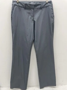 NIKE GOLF Dri Fit Straight Leg Lightweight Pants Grey Women’s Size 12 - Picture 1 of 6