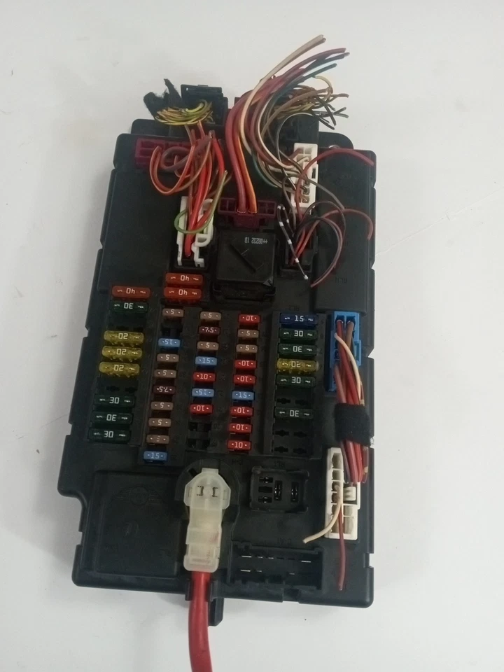 07-14 Mini Cooper R56 Front SAM Fuse Box Relay Fuses Relays 61.35 3453736-01 M2 - Image 1 of 4