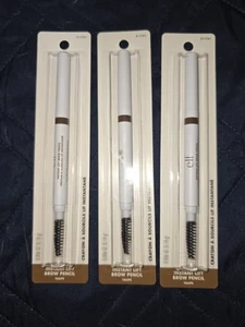 elf Instant Lift Brow Pencil, Dual-Sided, Fine Tip #21721 Taupe x 3 New - Picture 1 of 1