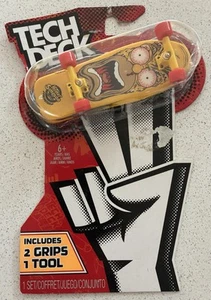 2012 TECH DECK SANTA CRUZ x THE SIMPSONS - ROSKOPP FACE PARODY FINGER SKATEBOARD - Picture 1 of 5