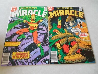 MISTER MIRACLE #22 AND #23, 1978, DC COMICS, BOTH NM 9.4 OR BETTER! - Image 1 of 2
