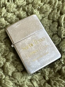 1962 Zippo Lighter - South Texas Equipment / Owen - Houston, Texas - Two Sided - Picture 1 of 6