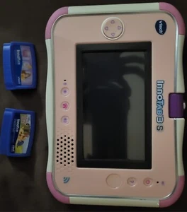 Vtech Innotab 3s learning tablet w/2 Games "Pink" - Picture 1 of 4
