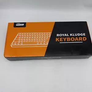 Rk61 White Wireless Mechanical Keyboard Tri- modes Red Switch - Picture 1 of 4