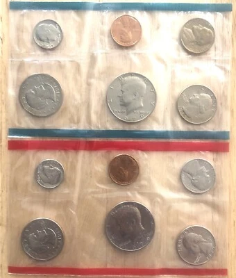 1979 US Mint Set Uncirculated 12 Coin Set Philadelphia & Denver P & D - Image 1 of 2