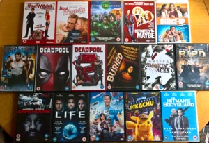 Ryan Reynolds 16x DVD Movie Collection Deadpool 1&2 Wolverine Van Wilder more R2 - Picture 1 of 1