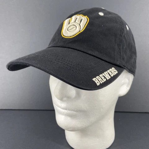 Milwaukee Brewers MLB Baseball Hat Strap Back Fan Favorite Cap Glove Logo Cover