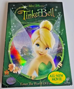 Tinker Bell (DVD, 2008) Walt Disney Peter Pan New Sealed Slip Cover OOP - Picture 1 of 5