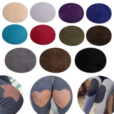 Ironing Oval Patch Sleeve and Elbow Cloth Sticker Sweater Knee Random Cut DIY X - Image 1 of 4