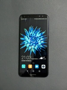 Smartphone Huawei Mate 10 Lite 64 GB Aurora Blu con vetro rotto - Foto 1 di 10