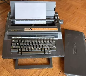 Sharp PA-3000 Portable Intelliwriter Electric Typewriter Tested Working - Picture 1 of 11