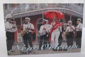 Postkarte New Orleans, La French Quarter Second Line Jazzband - Bild 1 von 3