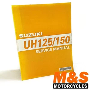 Suzuki UH125 / 150 Service Manual Issued 2002 | Genuine Suzuki 99500-31200-01E - Picture 1 of 5
