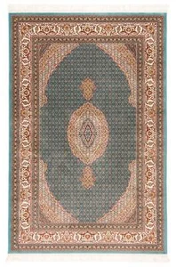 Alfombra persa tejida a máquina Tabriz Medallion alfombra de varios tamaños, alfombra, azul - Imagen 1 de 26