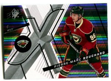 2008-09 SPx Pierre-Marc Bouchard Card #51 Minnesota Wild