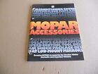 NOS Mopar 1987 Chrysler Dodge Plymouth Illustrated Accessories Catalog