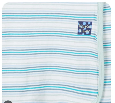Kickee Pants Swaddling Blanket In Boy Desert Stripe, New - Image 1 of 3