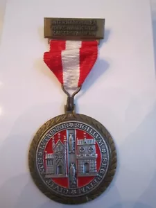 1975 INTERNATIONALER VOLKSWANDERTAG KAISERSLAUTERN VOLKSWANDERUNG MEDAILLE -5" LANG - Bild 1 von 4