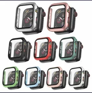 FÜR APPLE WATCH SERIE 3/4/5/6/SE VOLLE SCHUTZHÜLLE / BILDSCHIRMSCHUTZ - Bild 1 von 21