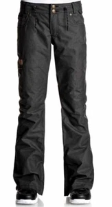 Pantalones de snowboard DC Viva Softshell, medianos para mujer, negros nuevos - Imagen 1 de 2