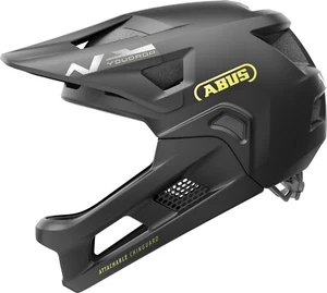 ABUS YouDrop Kinder Integralhelm MTB Fahrradhelm in Velvet Black 48-55cm UVP 100€ - Bild 1 von 4