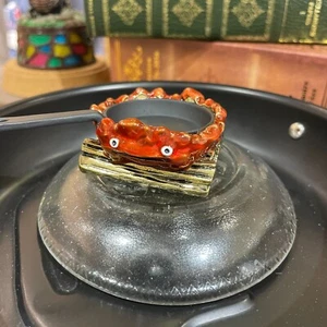 Studio Ghibli Howl's Moving Castle Calcifer antique Alloy Tray / new release - Picture 1 of 14