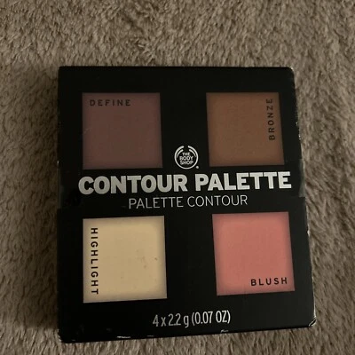 Body Shop Contouring Palette Contour Blush Highlight Discontinued Dark To Deep - Image 1 of 2