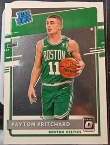 2020-21 Panini Donruss Optic Rated Rookie Payton Pritchard #176 - Picture 1 of 2