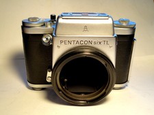 Pentacon Six TL Medium Format SLR Body SERVICED Top Condition - Mittelformat 6x6