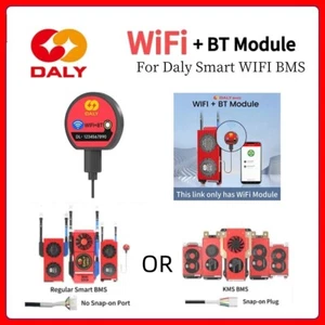 Daly WIFI Bluetooth Module for Lifepo4 Li-ion Battery New KMS/ Regular Smart BMS - Afbeelding 1 van 9