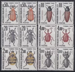 F-EX18557 FRANCE MNH 1981 TIMBRES TAXES POSTAGE DUE INSECT ENTOMOLOGY. - Picture 1 of 1