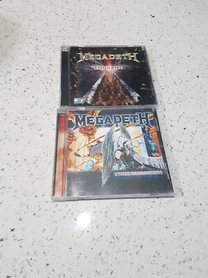 2 cds VG+ Megadeth Endgame  2009 OP United Abominations 2007 OP Roadrunners Rec - Image 1 of 3