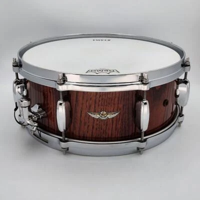 Used Tama Star Walnut Snare Drum 14x5.5 Cinnamon Japanese Chestnut - Very Good - Image 1 of 4