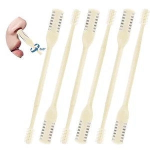 6 Pcs 2-in-1 Nasal Hair Cutter, Nostril Hair Remover Tool, Nose Hair Trimmer - Picture 1 of 7
