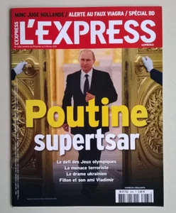 L'EXPRESS - N°3265 du 29/01/2014 - POUTINE superstar/ Enquête Rwanda/ Spécial BD - Picture 1 of 12