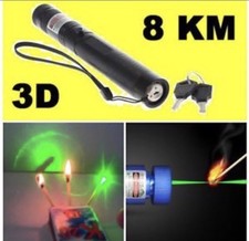 PUNTATORE LASER 303 RICARICABILE ASTRONOMICO RAGGIO VERDE GREEN POINTER OMAGGIO