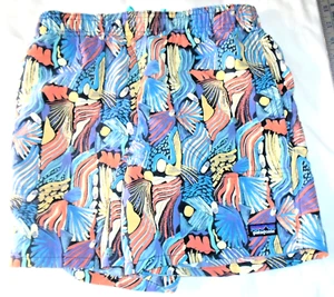 Patagonia Boys Baggies Swim Trunks XL/14 Colorful Abstract Print - Picture 1 of 4