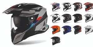 Airoh Commander 2024 Adventure Visera Moto Pinlock Casco / Soporte para Cámara - Imagen 1 de 34