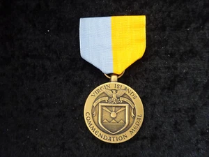 A58-28) Original US National Guard: Virgin Islands Commendation Medal - Picture 1 of 4